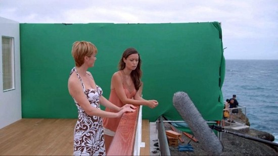 Green screen special effects