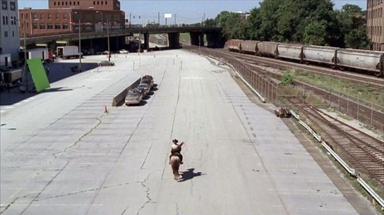 Digital processing in The Walking Dead